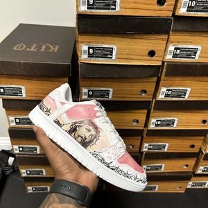 Kito Wares “Passion Of Christ, Resurrection Day” Dunk Low Style Men’s Size 9